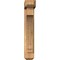 Ekena Millwork Imperial Craftsman Smooth Bracket w/ Offset Brace, Western Red Cedar, 5 1/2"W x 20"D x 32"H BKT0604X20X32IMP04SWR - alternate 4